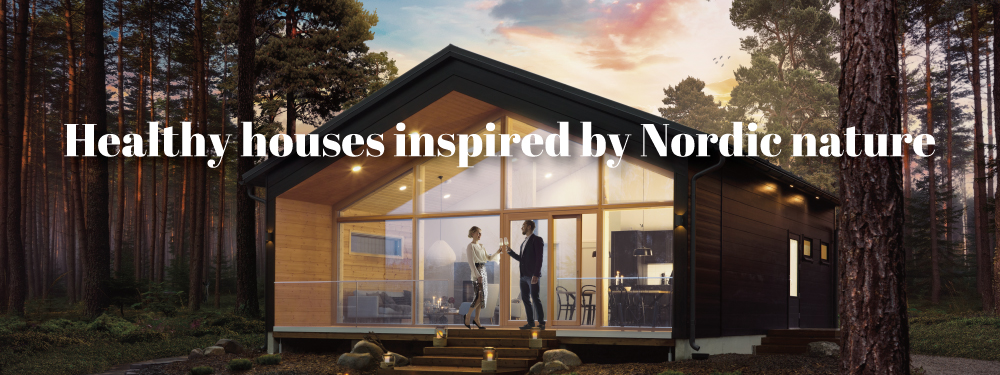 Healthy houses inspired by Nordic noture