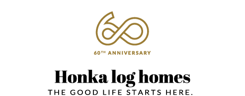 60th Anniversary Honka log homes